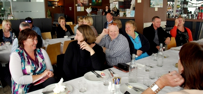 11 excited Christchurch Primary School Principals and e-leaders soon after hearing the Christchurch Earthquake Appeal Trust ICT grant announcement 30 November 2012